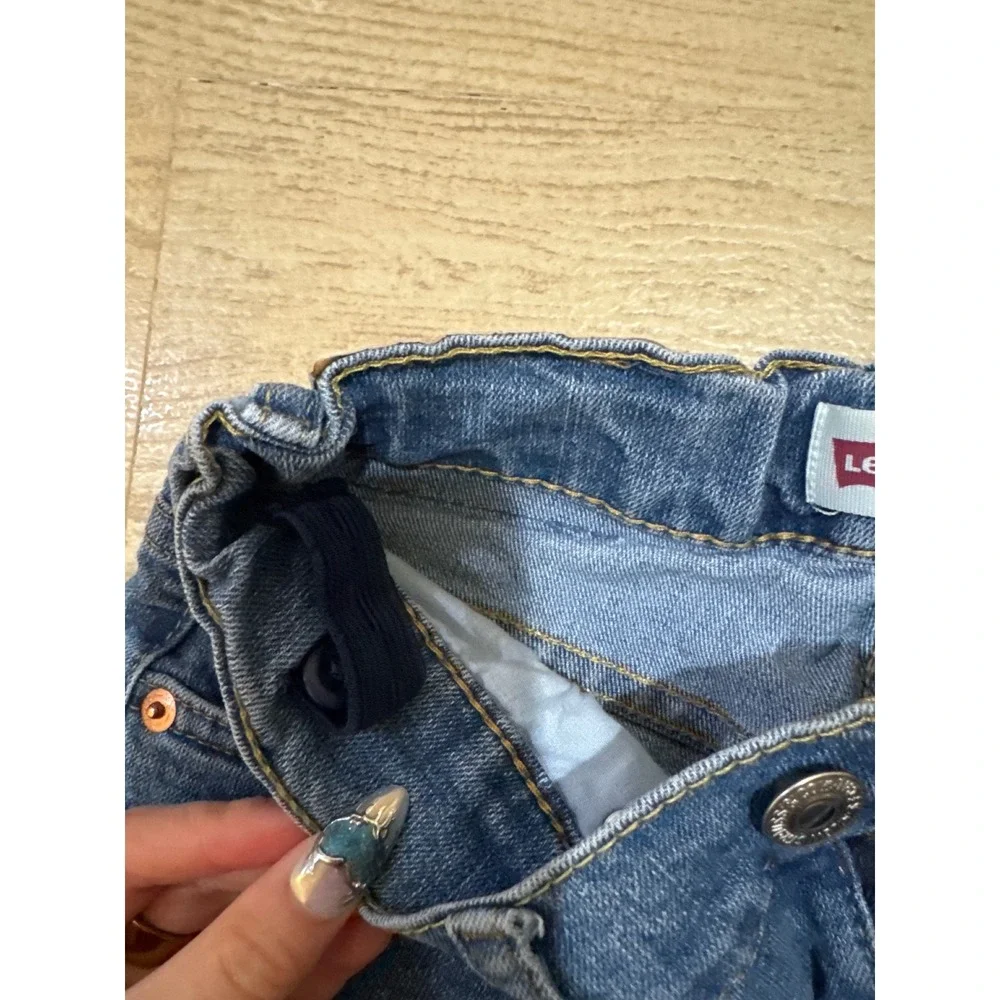 Levi's Boys Performance 514 Straight Leg Jeans Medium Wash Blue Size 14‎ Regular